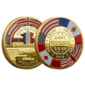 Pièce commémorative de la 2ème guerre mondiale Idées Cadeaux12,90 €